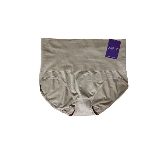 Yummie Tummie Ultralight Seamless Shaping Briefs Nude 2X 3X NWT - Picture 4 of 6